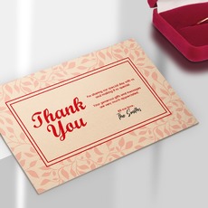 Silk Flat Greeting Card Printing